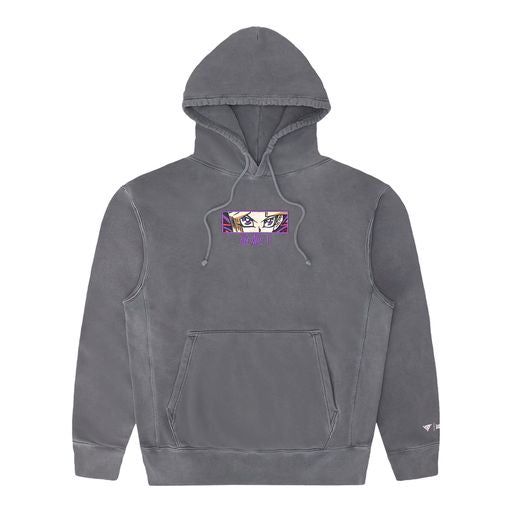 YUGIOH YAMI YUGI EYES HOODIE (VINTAGE GREY) sold by hypland