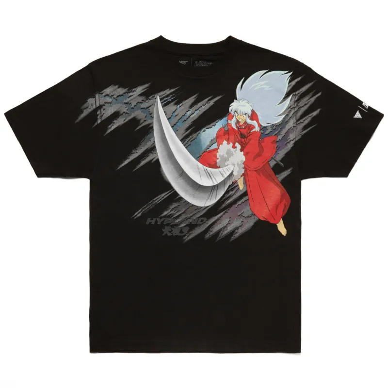 INUYASHA FULL BODY CUT SHIRT (BLACK) sold by hypland