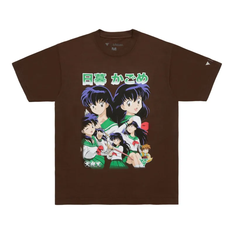 INUYASHA KAGOME CHARACTER SHIRT (BROWN) sold by hypland