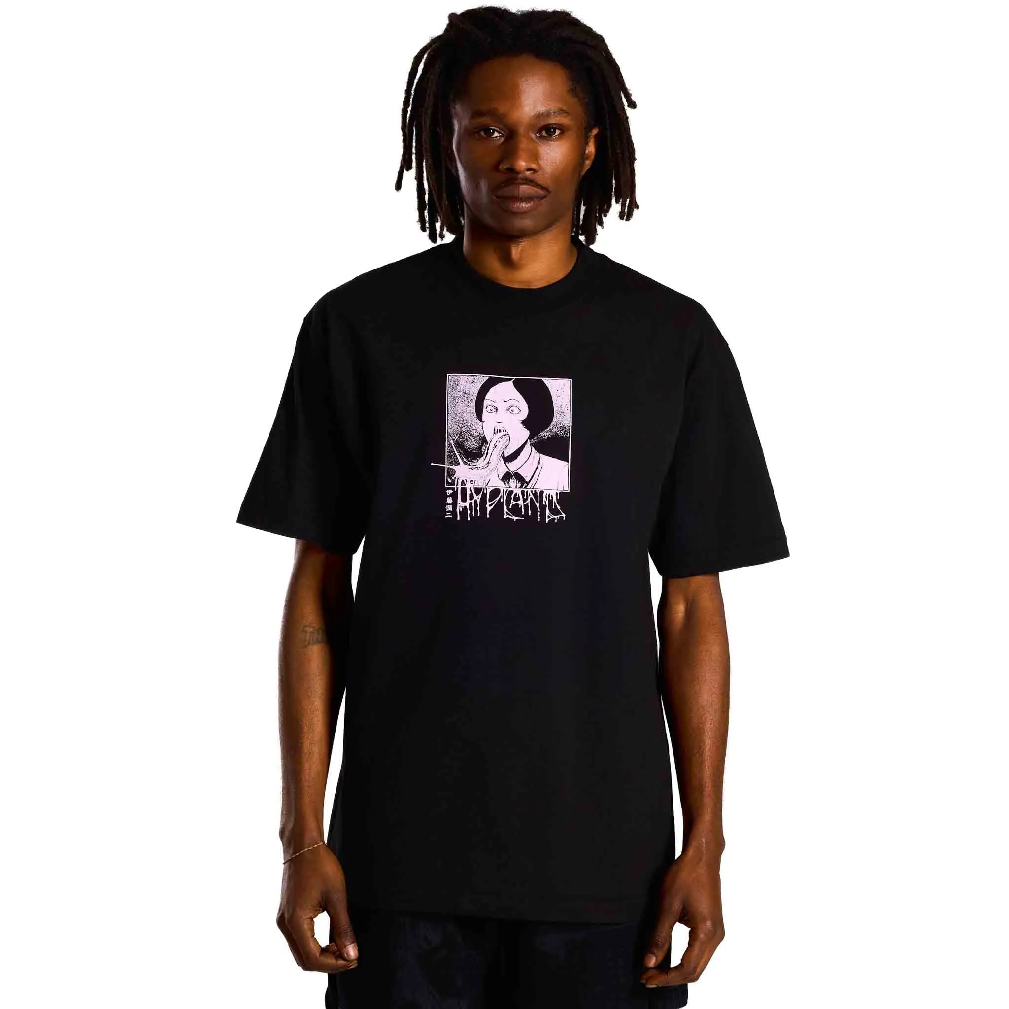 JUNJI ITO SNAIL GIRL SHIRT (BLACK) sold by hypland product image thumbnail 3