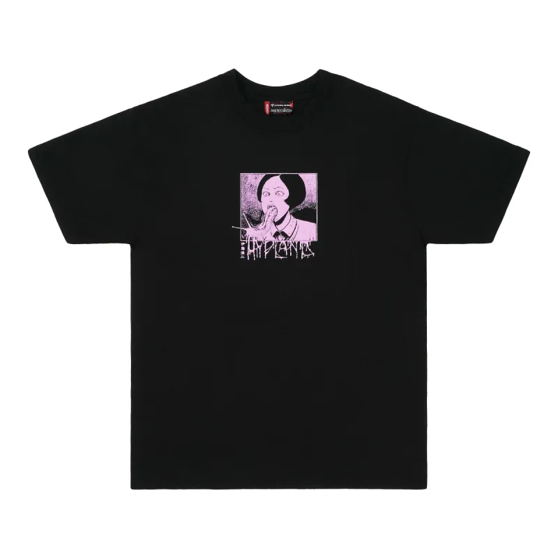 JUNJI ITO SNAIL GIRL SHIRT (BLACK) sold by hypland