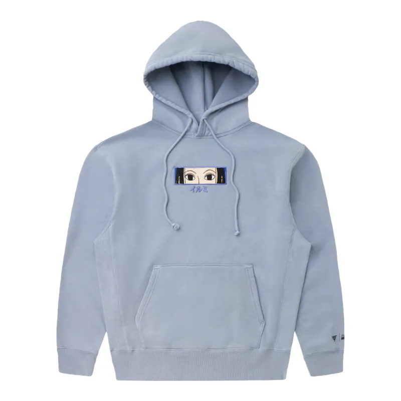HXH ILLUMI EYES HOODIE (POWDER BLUE) sold by hypland