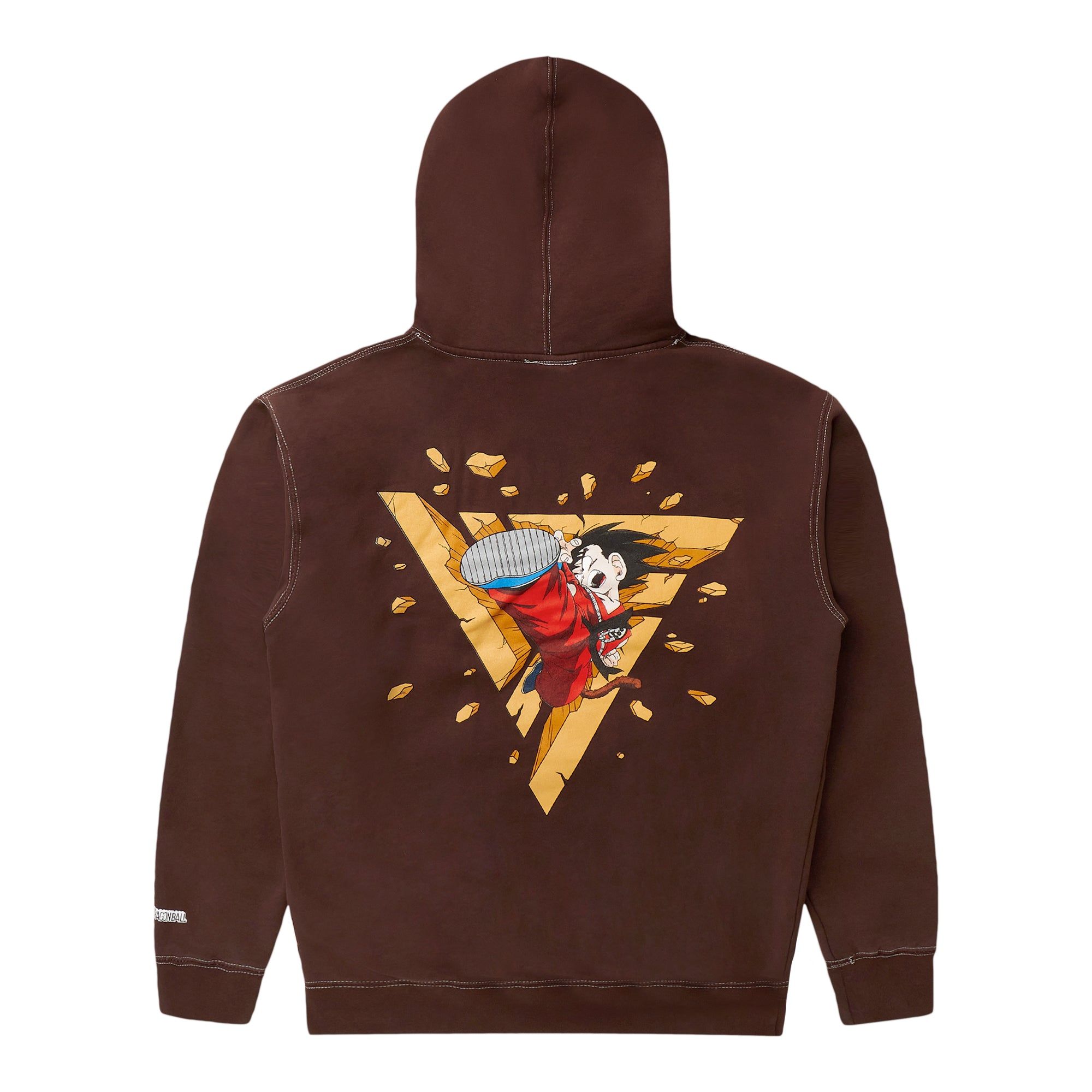 DB GOKU BREAK THROUGH HOODIE (CHOCOLATE) sold by hypland