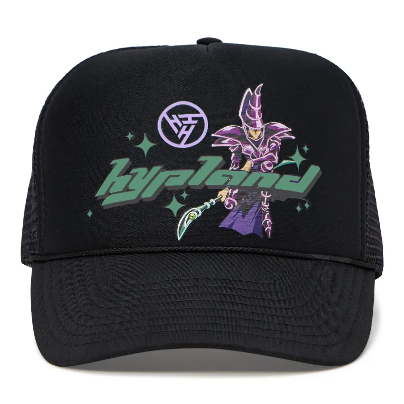 YUGIOH DARK MAGICIAN TRUCKER HAT (BLACK) sold by hypland