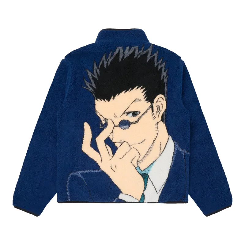 HXH LEORIO SHERPA JACKET (NAVY) sold by hypland