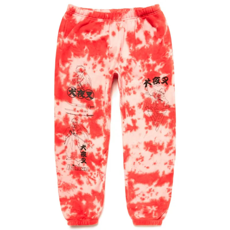 INUYASHA CHARACTER SWEATPANTS (TIE DYE) made by hypland