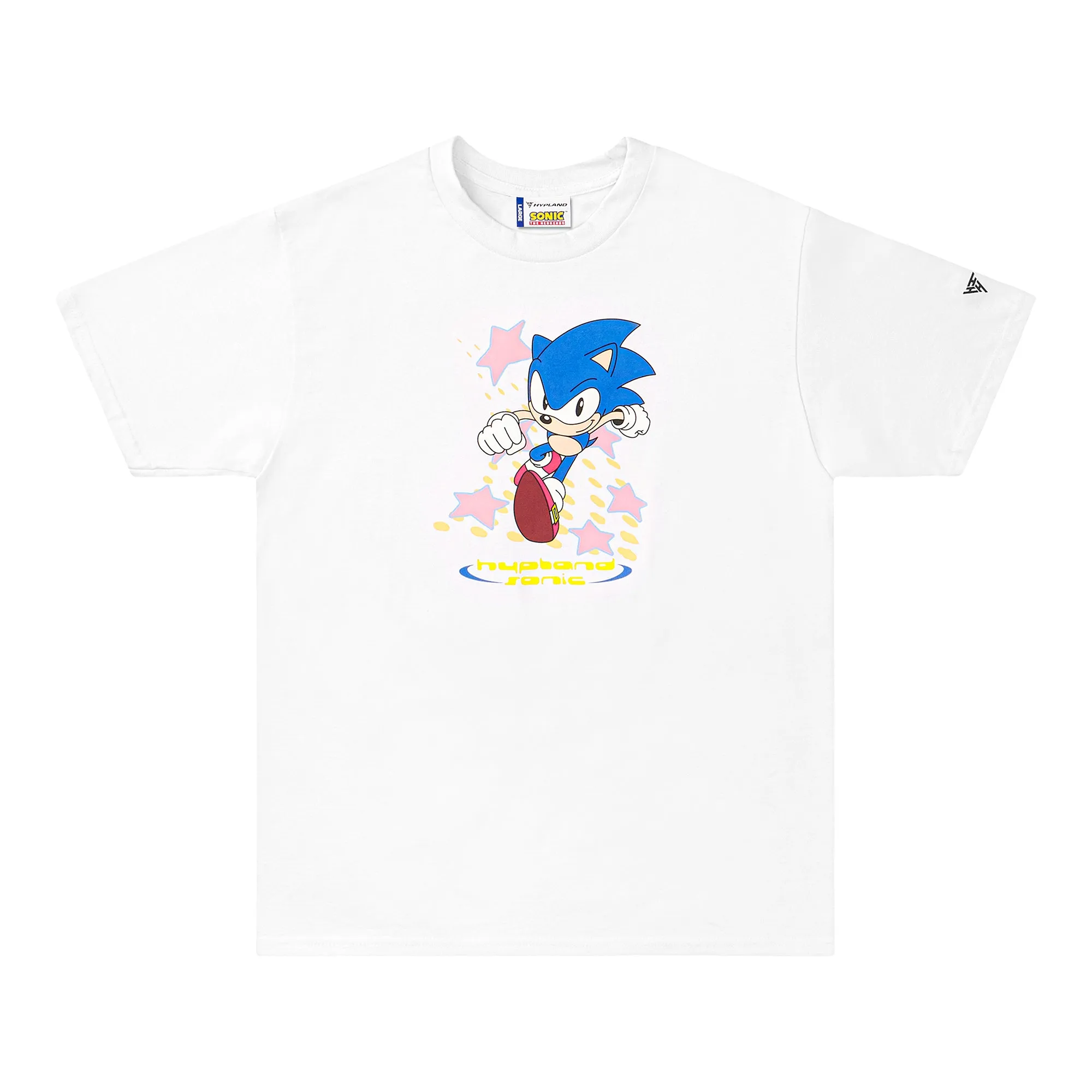 SONIC STENCIL T SHIRT (WHITE) sold by hypland