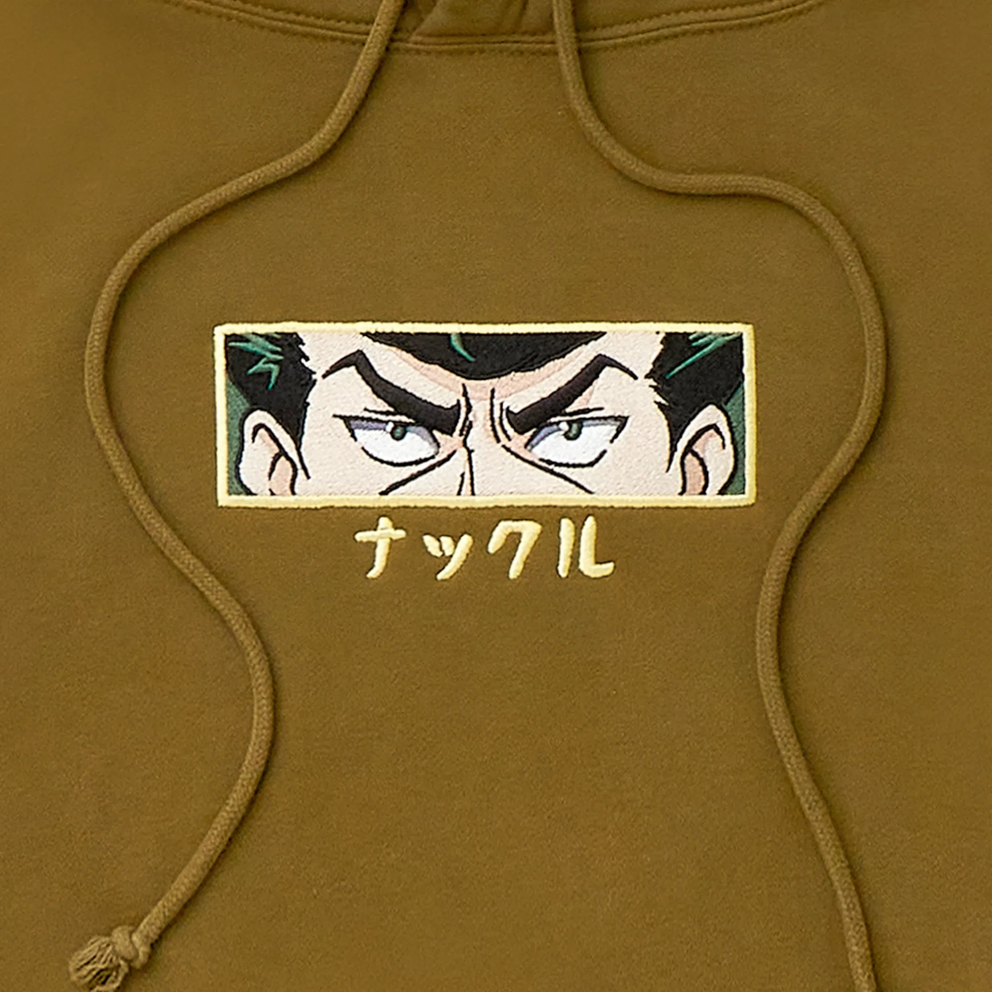 HXH KNUCKLE EYES HOODIE (OLIVE) sold by hypland product image thumbnail 3