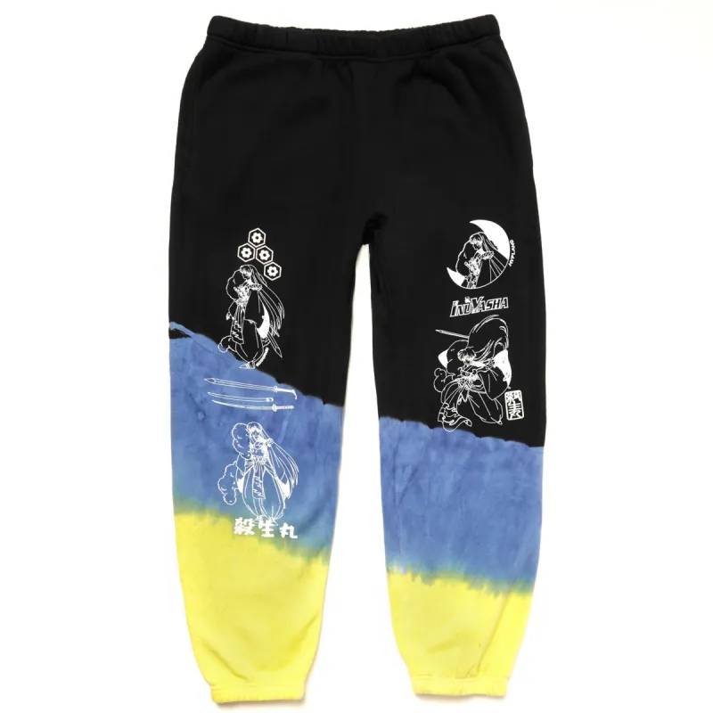 INUYASHA SESSHOMARU SWEATPANTS (TIE DYE) made by hypland