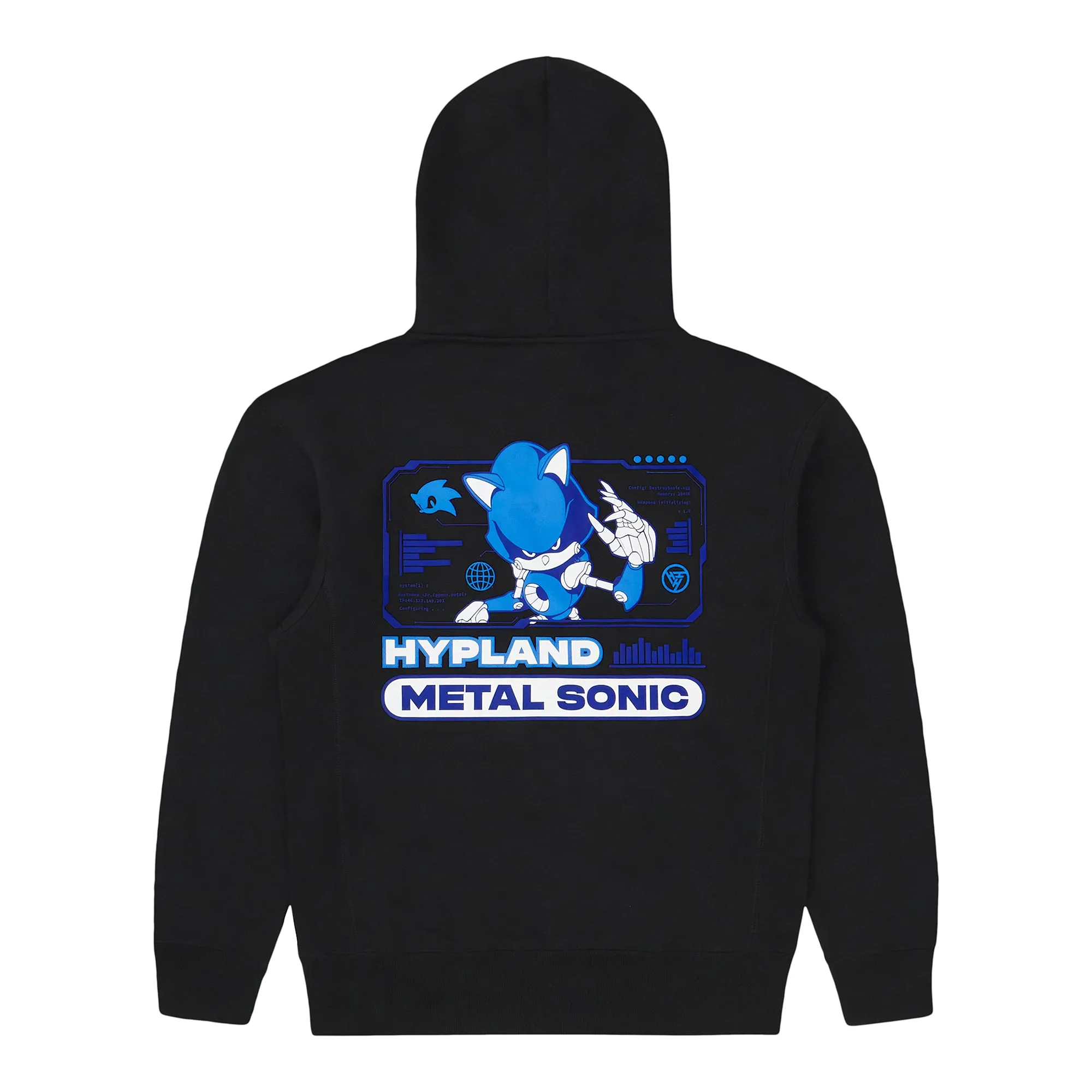 SONIC METAL HOODIE (BLACK) sold by hypland