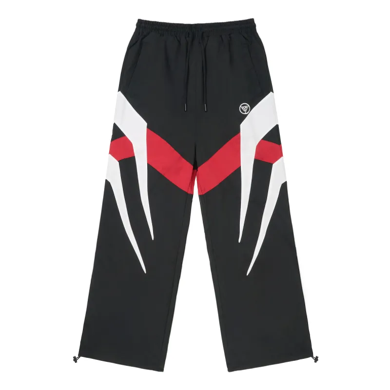 HYPLAND LAZER WINDBREAKER PANTS (BLACK) sold by hypland