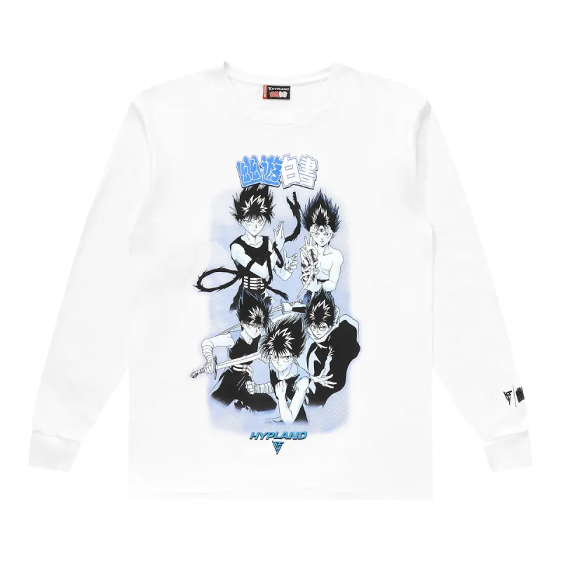 YYH HIEI LONG SLEEVE SHIRT (WHITE) sold by hypland