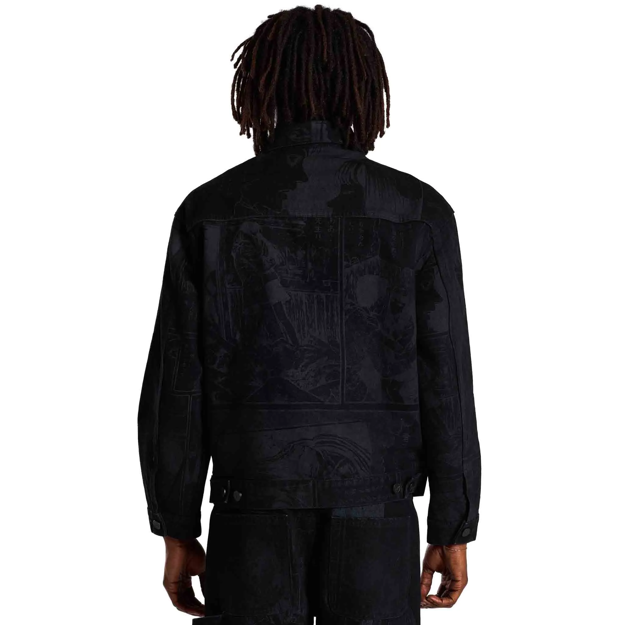 JUNJI ITO DENIM TRUCKER JACKET (BLACK) sold by hypland product image thumbnail 5