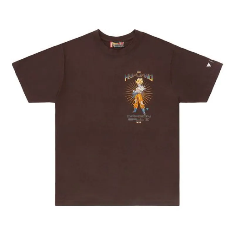 DRAGON BALL Z SUNRISE GOKU SHIRT (CHOCOLATE) sold by hypland