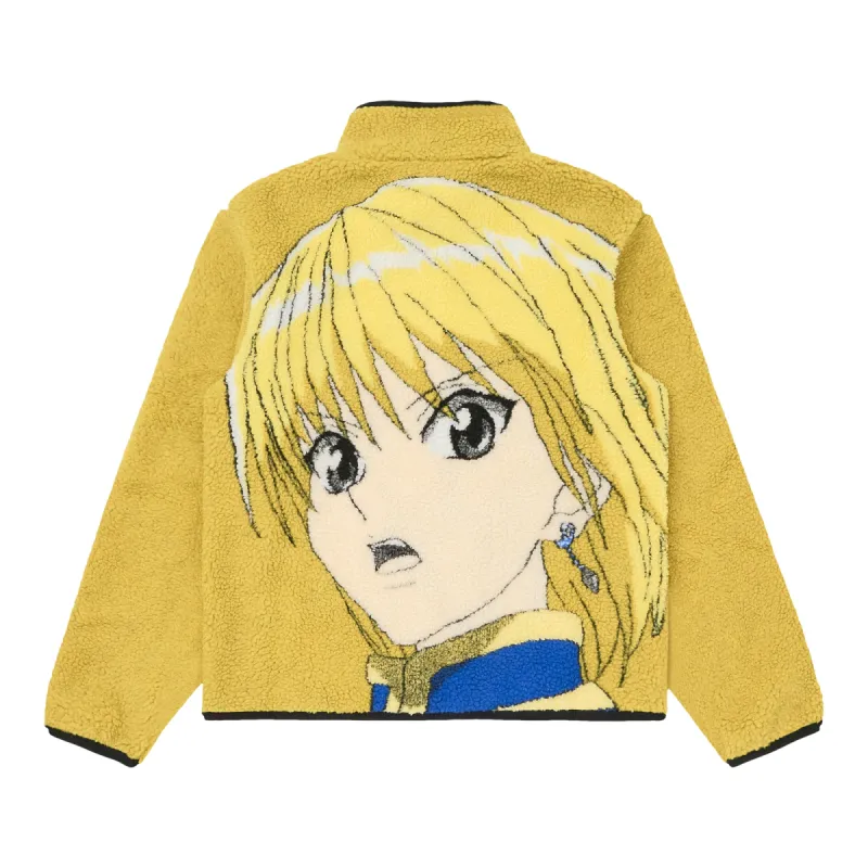 HXH KURAPIKA SHERPA JACKET (YELLOW) sold by hypland