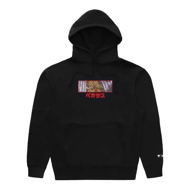 YUGIOH PEGASUS RHINESTONE HOODIE (BLACK) sold by hypland