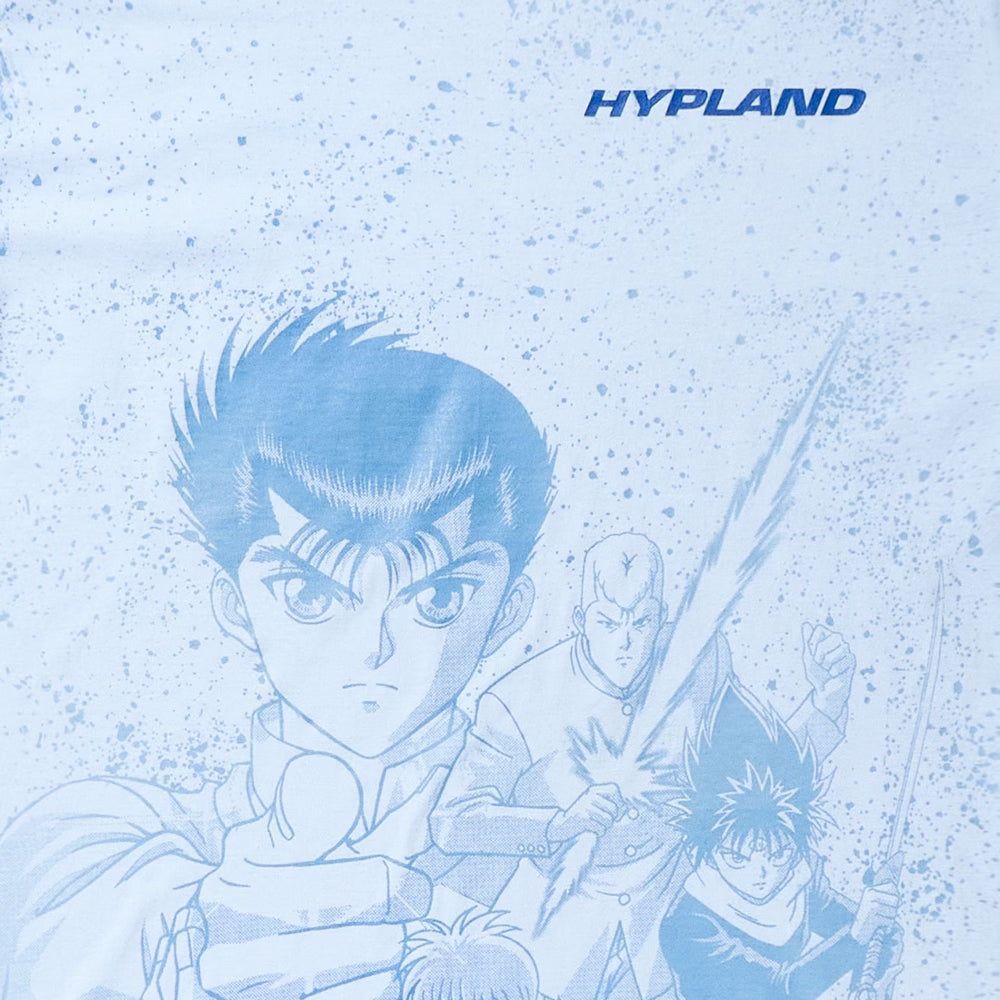 YYH ALL OVER PRINT UV ACTIVATED SHIRT (POWDER BLUE UV) sold by hypland product image thumbnail 3