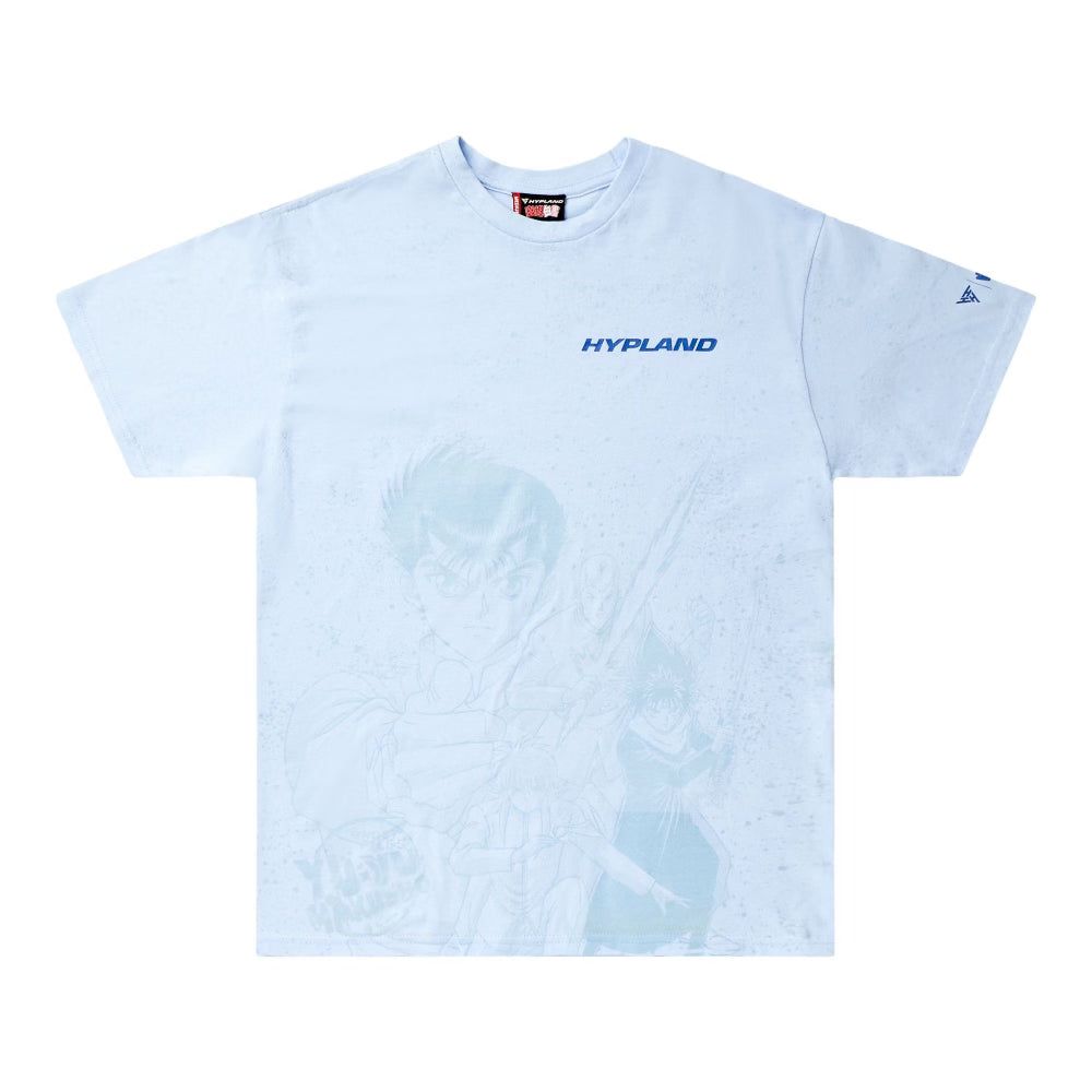 YYH ALL OVER PRINT UV ACTIVATED SHIRT (POWDER BLUE UV) sold by hypland product image thumbnail 2