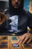 YUGIOH TOON BLUE EYES HOODIE (WASHED BLACK) sold by hypland
