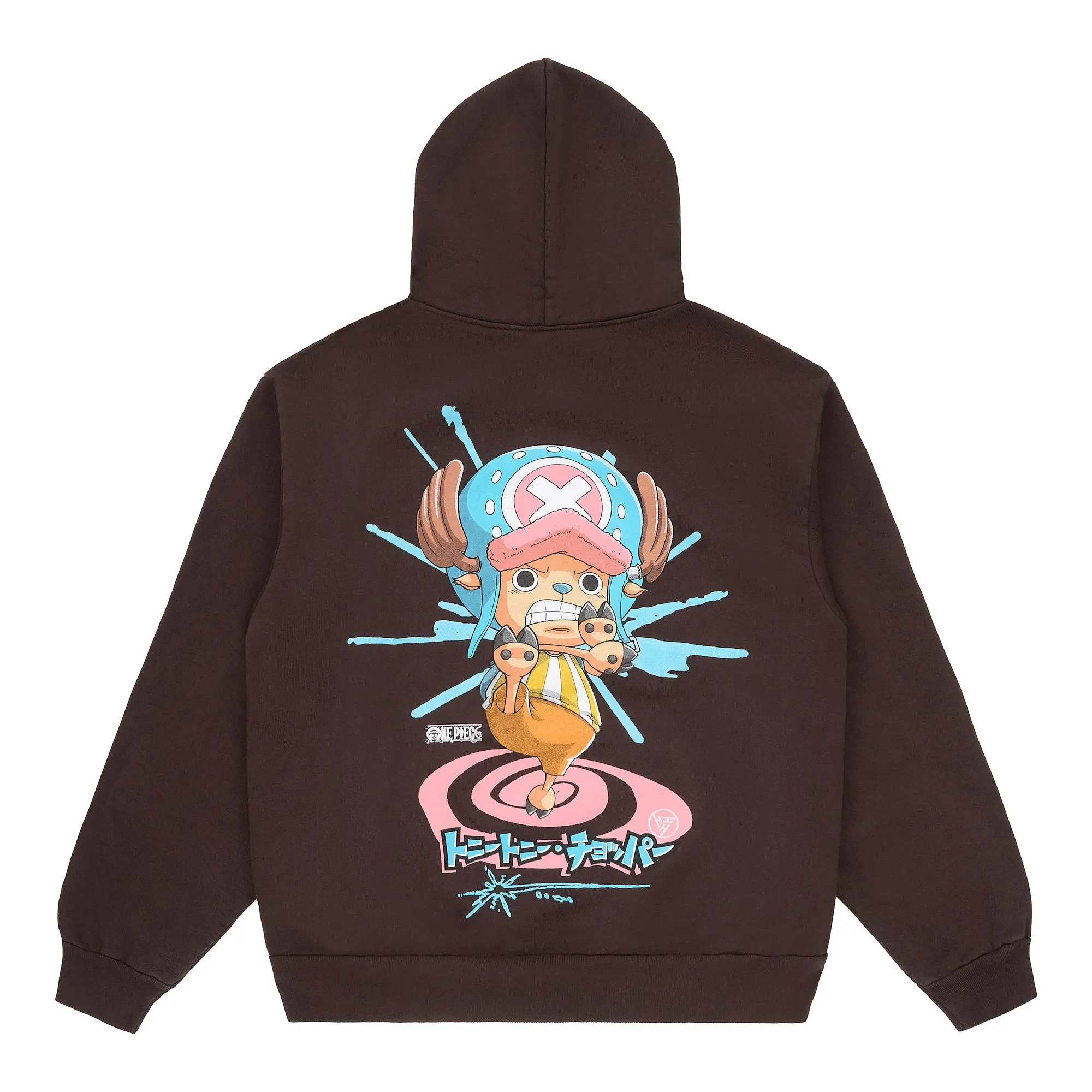 ONE PIECE CHOPPER SPLATTER HOODIE (CHOCOLATE) sold by hypland product image thumbnail 2