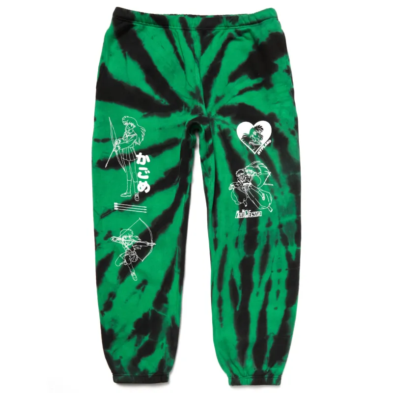 INUYASHA KAGOME SWEATPANTS (TIE DYE) made by hypland