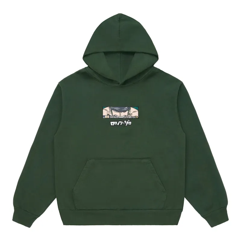 ONE PIECE ZORO EYES HOODIE (IVY) sold by hypland