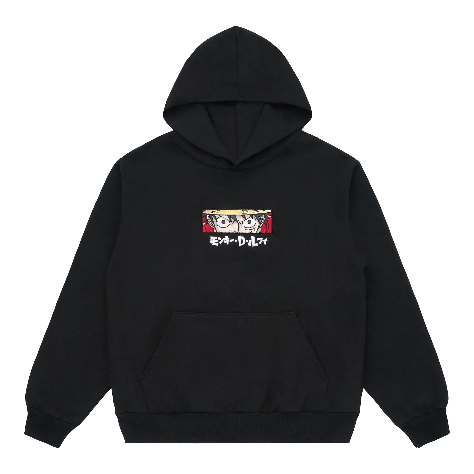 ONE PIECE LUFFY EYES HOODIE (BLACK) sold by hypland