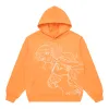 ONE PIECE NAMI SINGLE LINE HOODIE (PEACH) sold by hypland