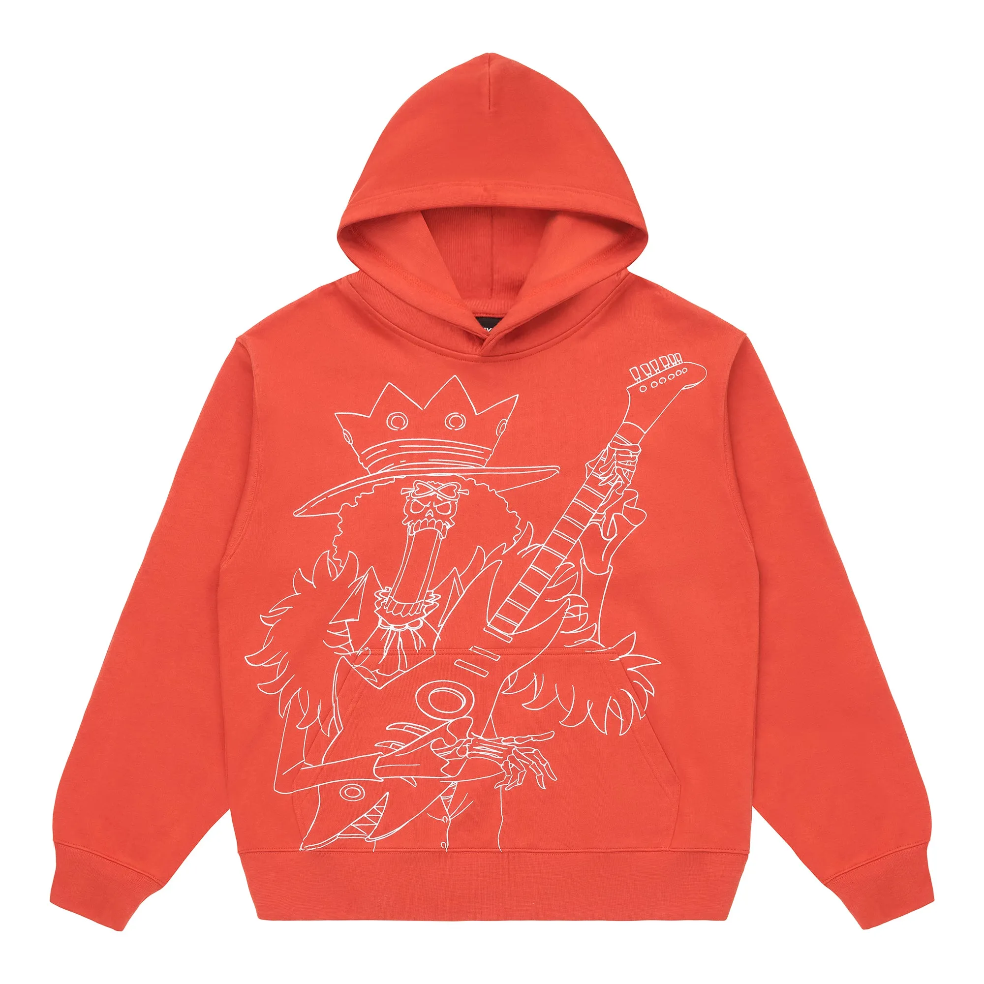 ONE PIECE BROOK SINGLE LINE HOODIE (BURNT ORANGE) sold by hypland