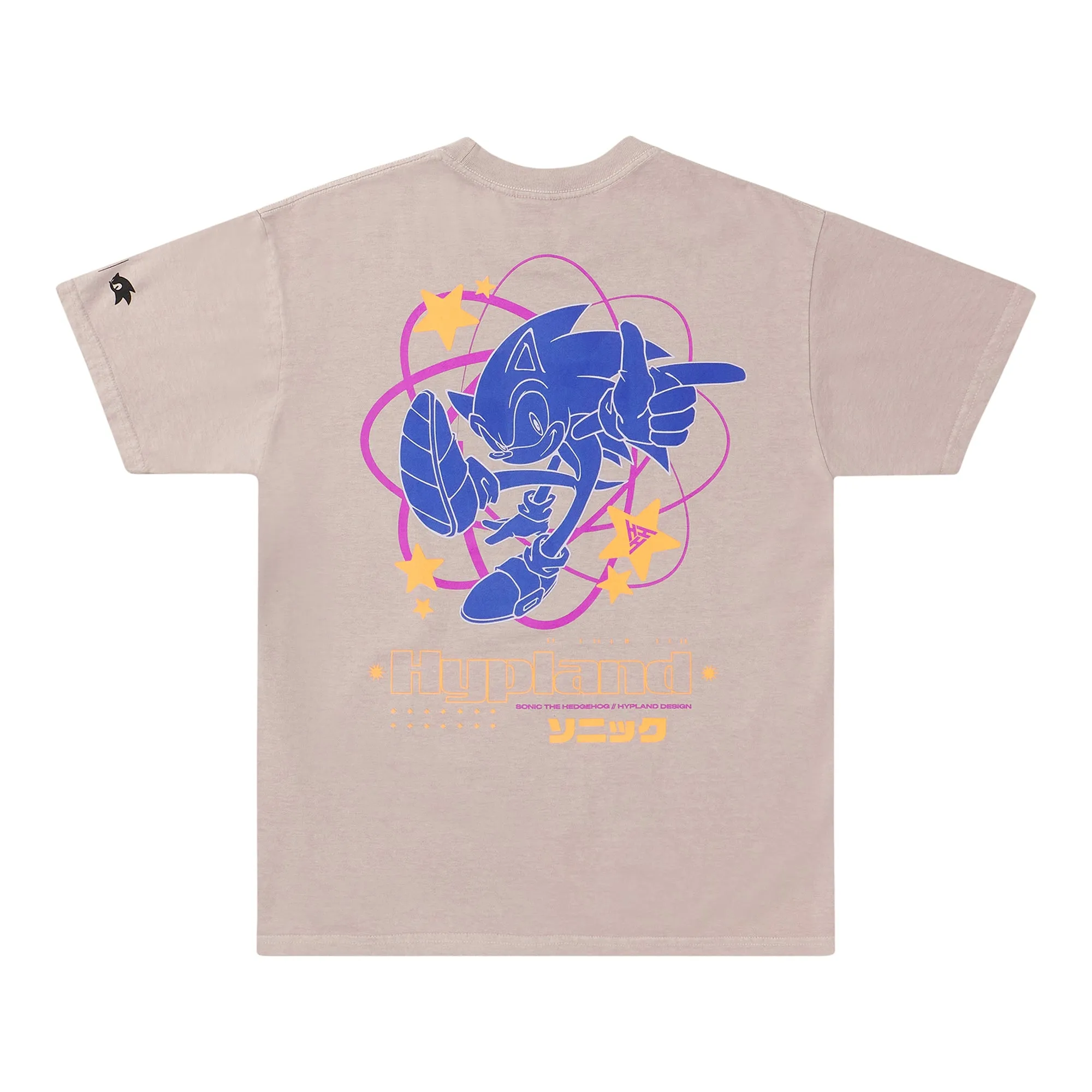 SONIC STARS T SHIRT (STONE GREY) sold by hypland