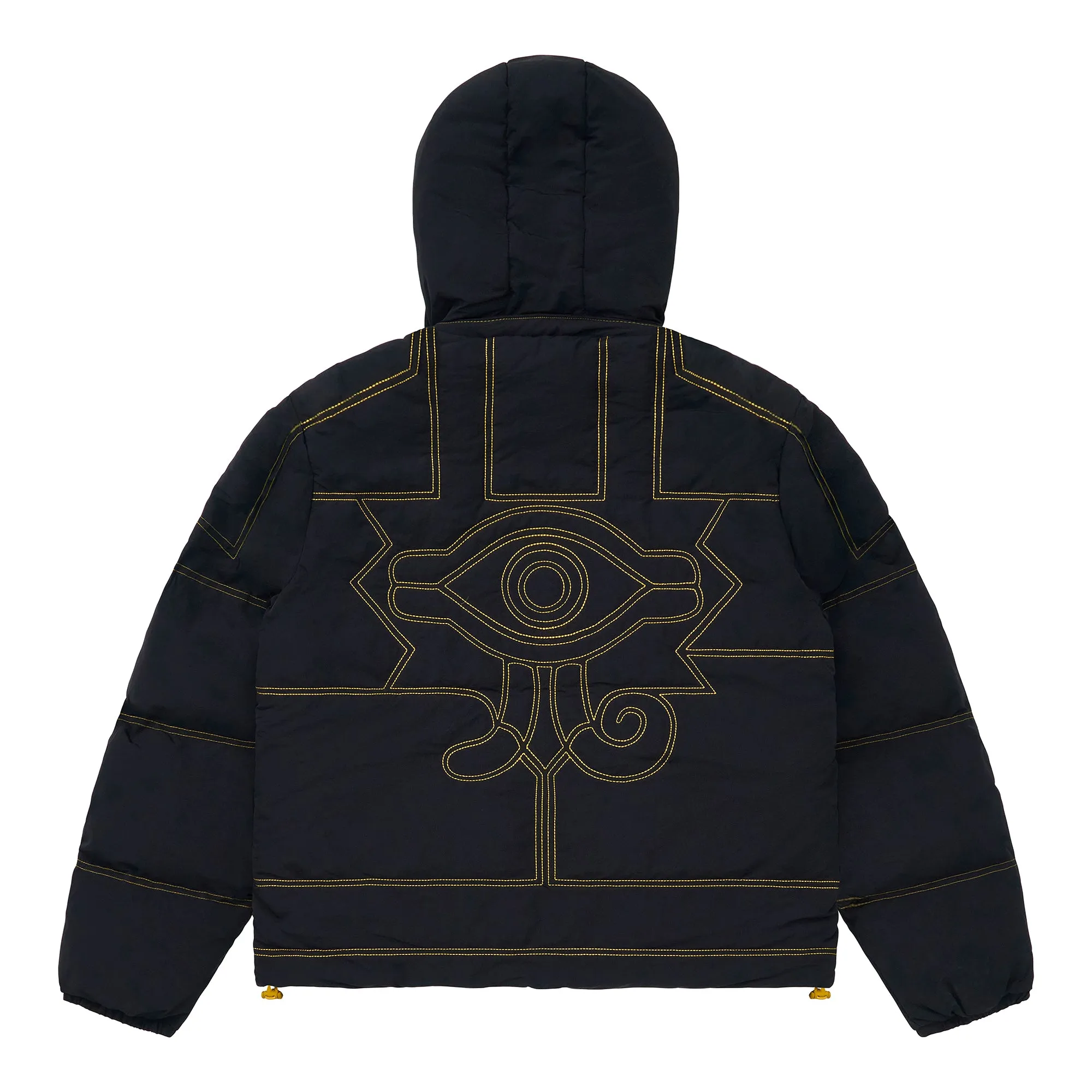 YUGIOH MILLENNIUM PUZZLE PUFFER JACKET (BLACK) sold by hypland product image thumbnail 2