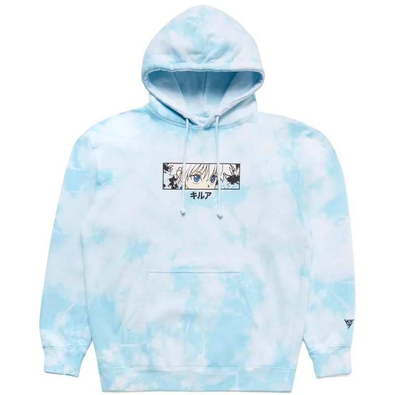 HXH KILLUA EYES TIE DYE HOODIE (TIE DYE) sold by hypland