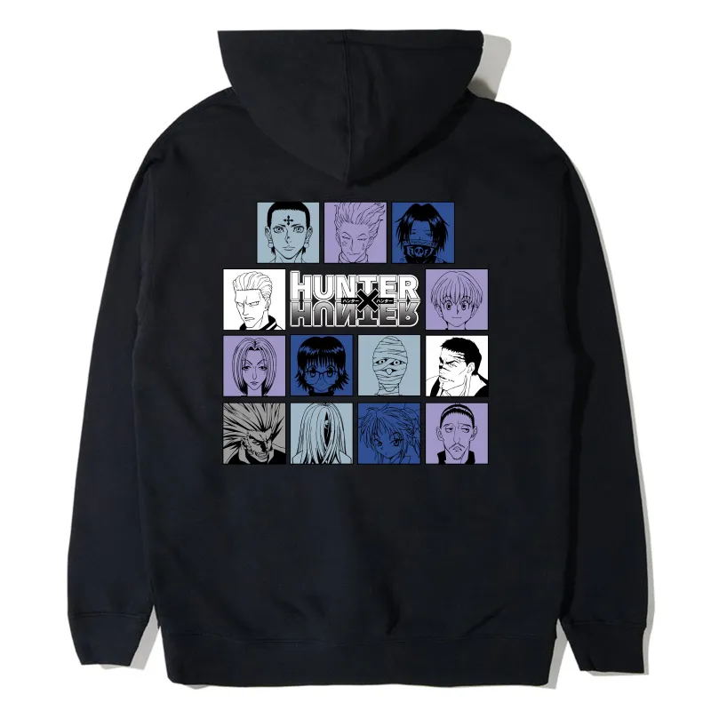 HXH TROUPE CHARACTER HOODIE (BLACK) made by hypland