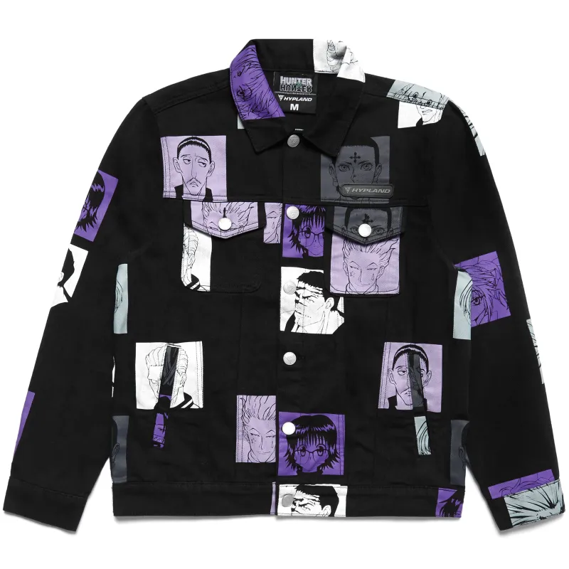 HXH PHANTOM TROUPE DENIM JACKET (BLACK) sold by hypland