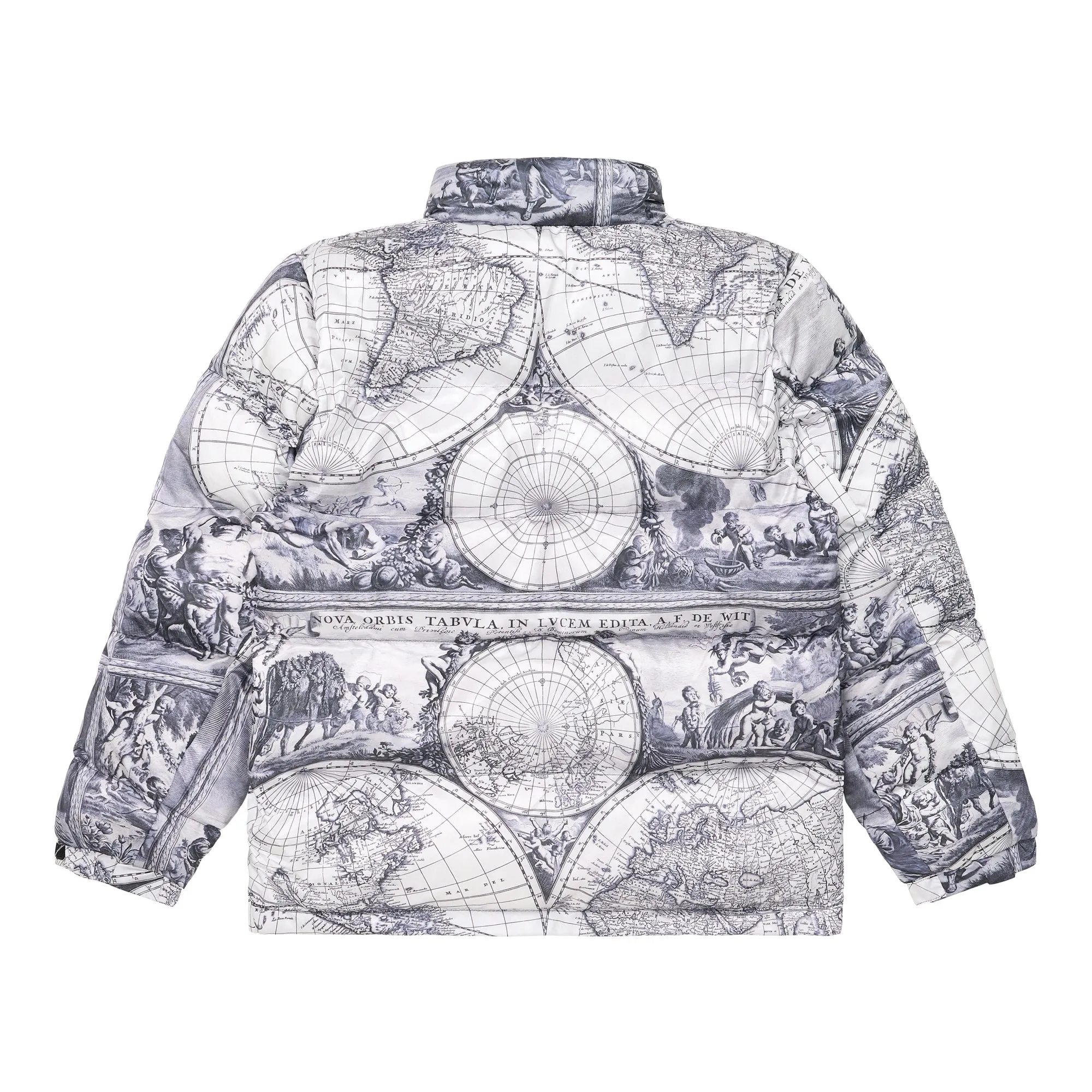 HYPLAND H+ OLD ENGLISH PUFFER JACKET (WHITE) sold by hypland product image thumbnail 2