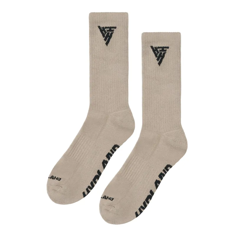 LOGO SOCK (GREY) sold by hypland