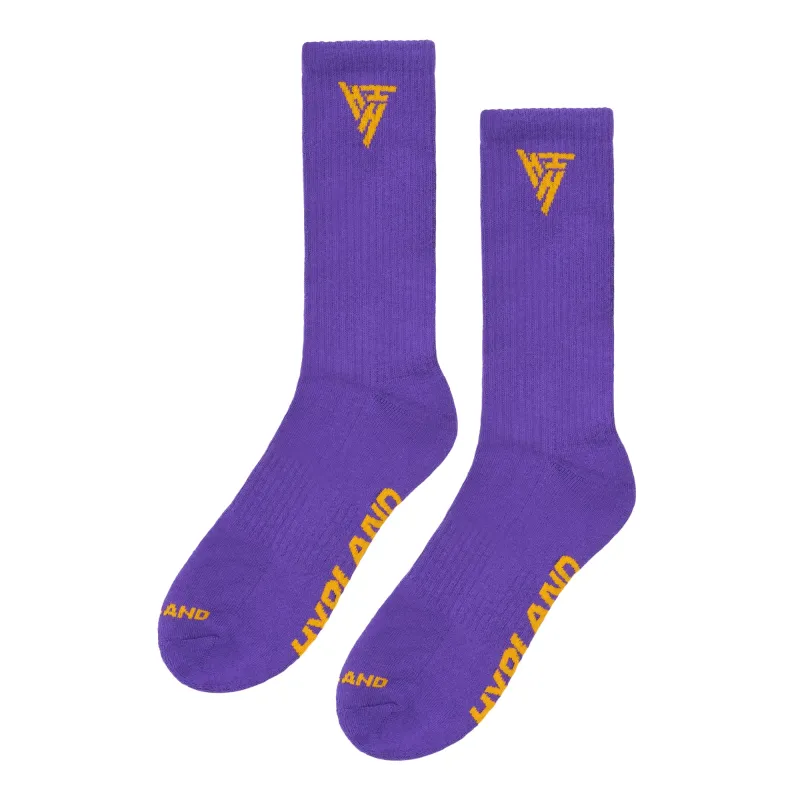 LOGO SOCK (PURPLE) sold by hypland