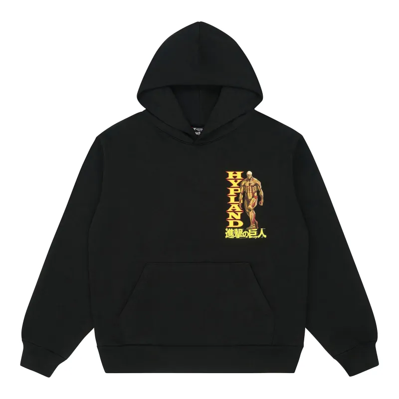 AOT TITAN GYM HOODIE (BLACK) sold by hypland