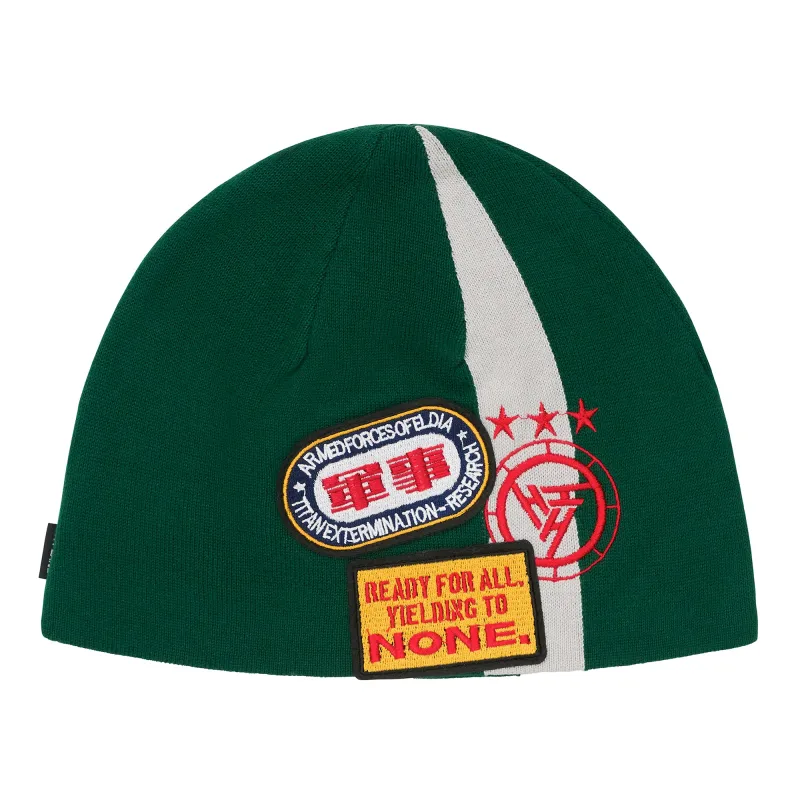 AOT TEAM PATCH BEANIE (GREEN) sold by hypland