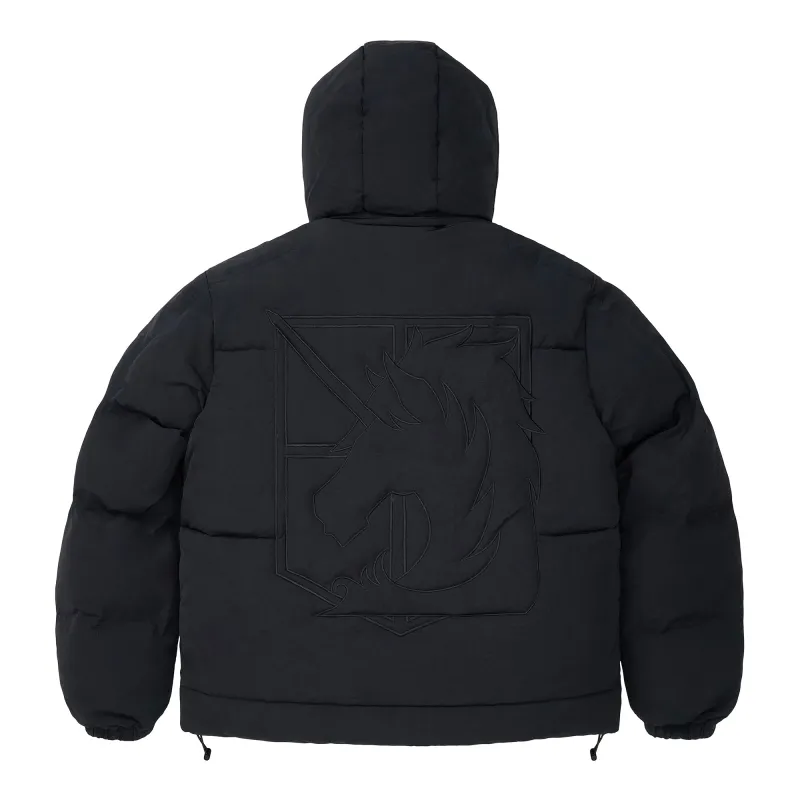 AOT MILITARY PUFFER (BLACK) sold by hypland
