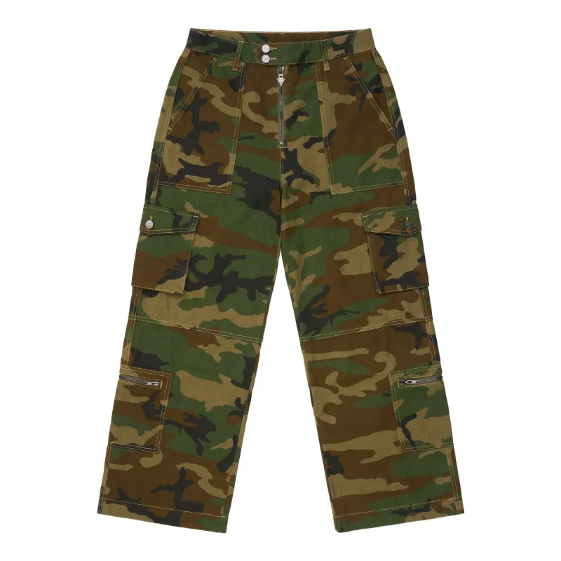 CAMO CARGO PANTS sold by hypland