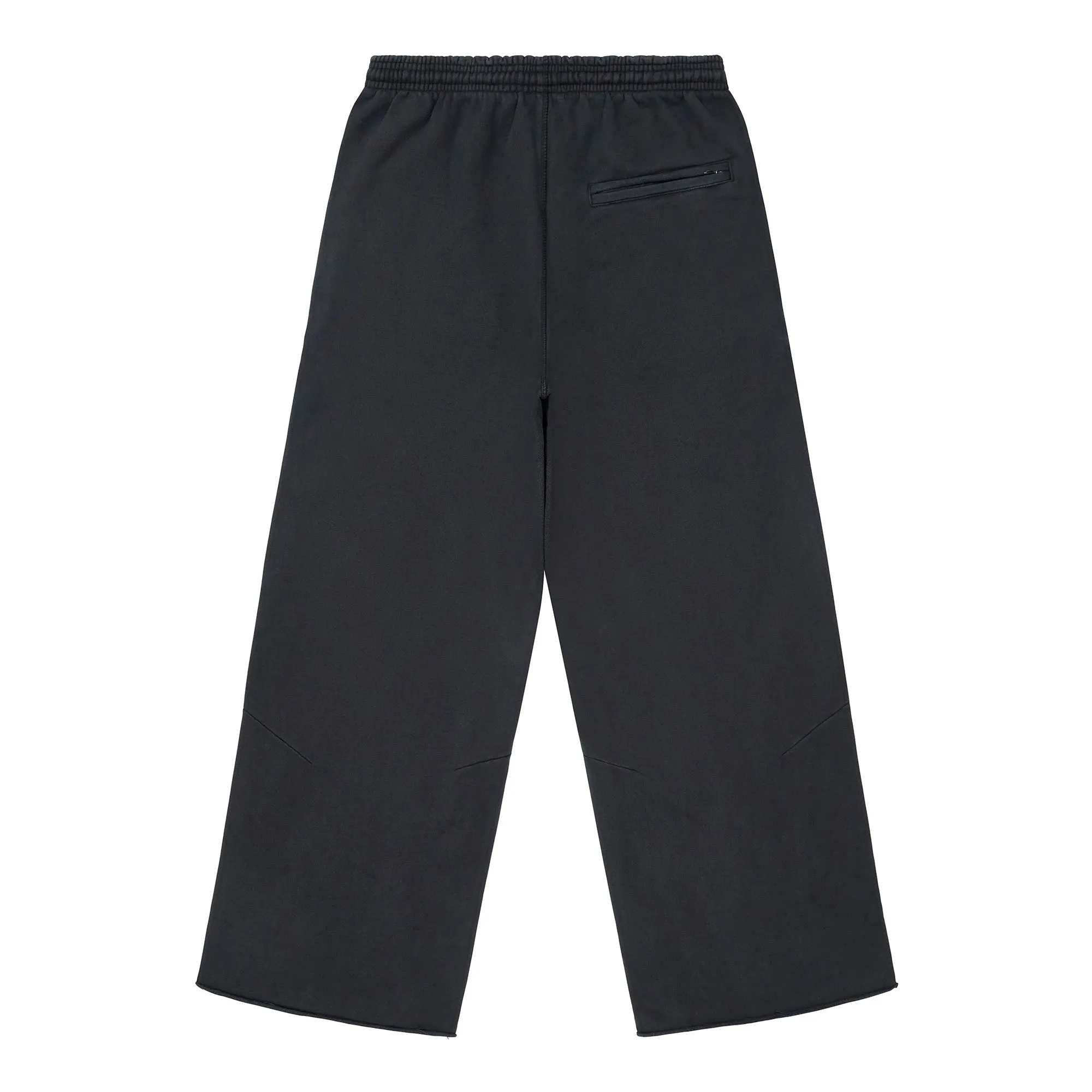 HYPLAND HEAVY WEIGHT PLEATED LOGO SWEAT PANTS (VINTAGE BLACK) sold by hypland product image thumbnail 2