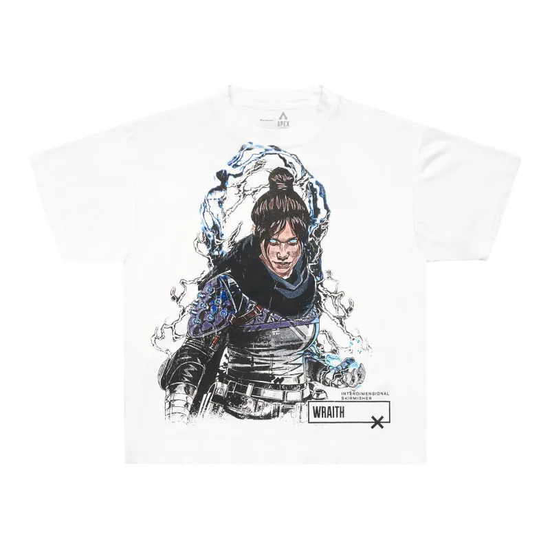 APEX WRAITH THUNDER SHIRT (WHITE) made by hypland