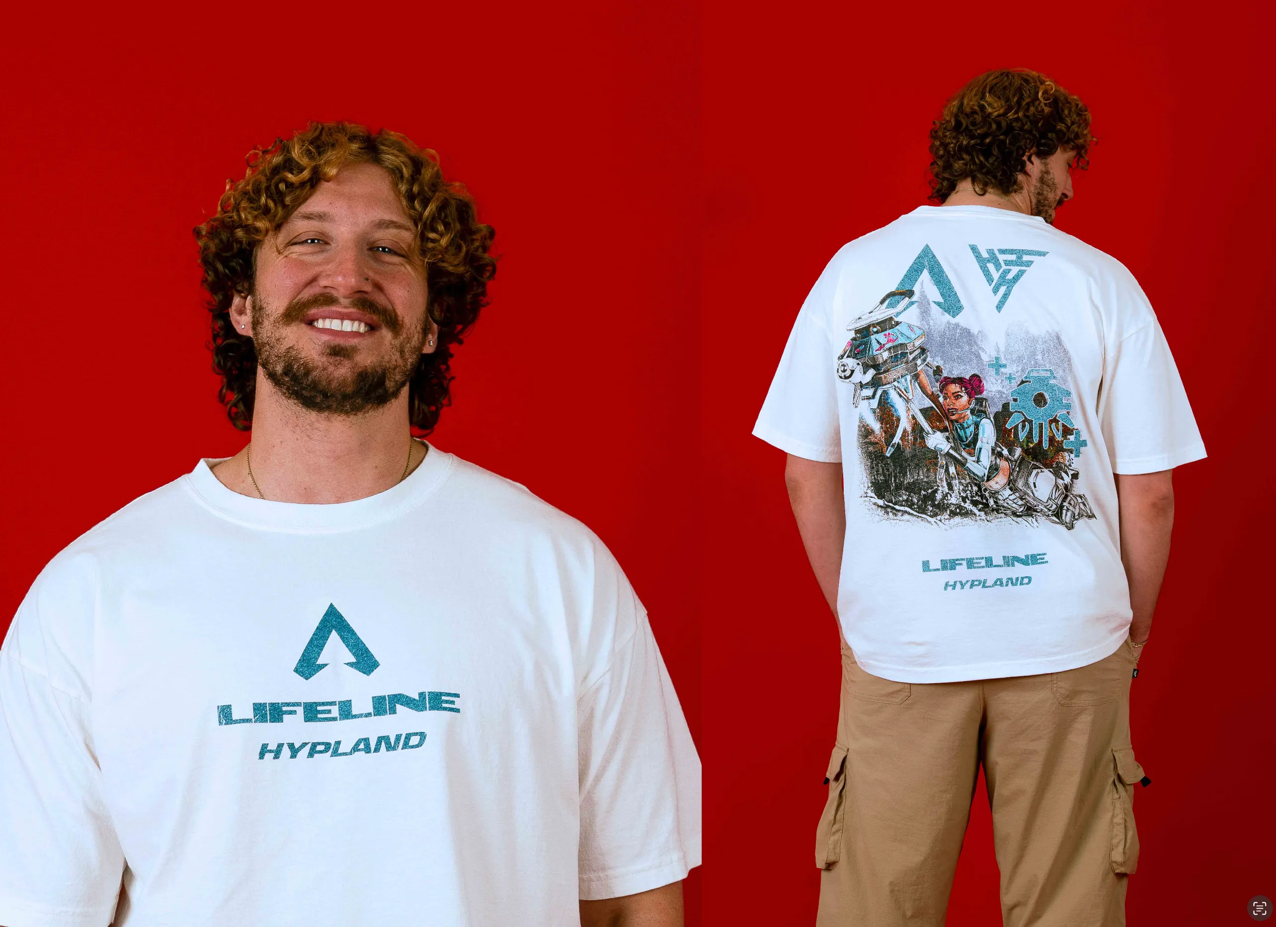 APEX LIFELINE SKATE SHIRT (WHITE) sold by hypland product image thumbnail 3