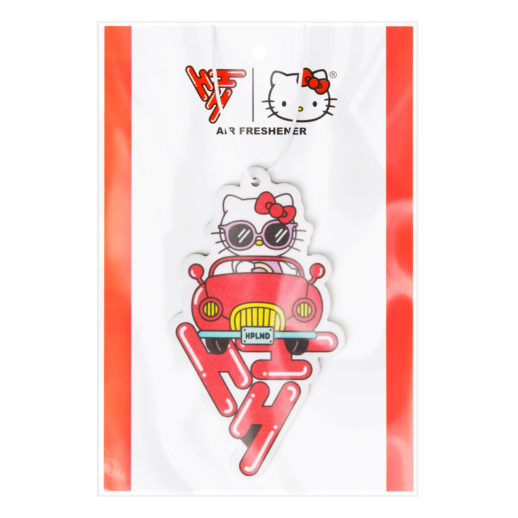 HELLO KITTY DRIVING LOGO AIR FRESHENER sold by hypland