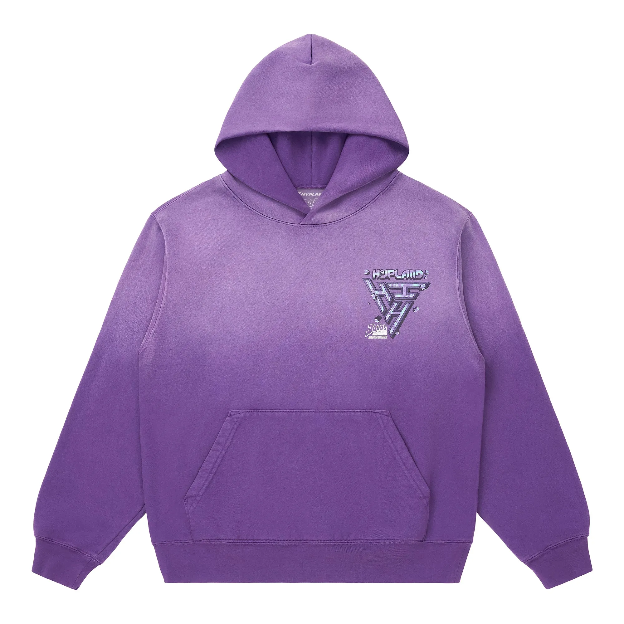 JOJO MIRROR LOGO HOODIE (PURPLE DYE) sold by hypland product image thumbnail 2