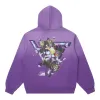JOJO MIRROR LOGO HOODIE (PURPLE DYE) sold by hypland