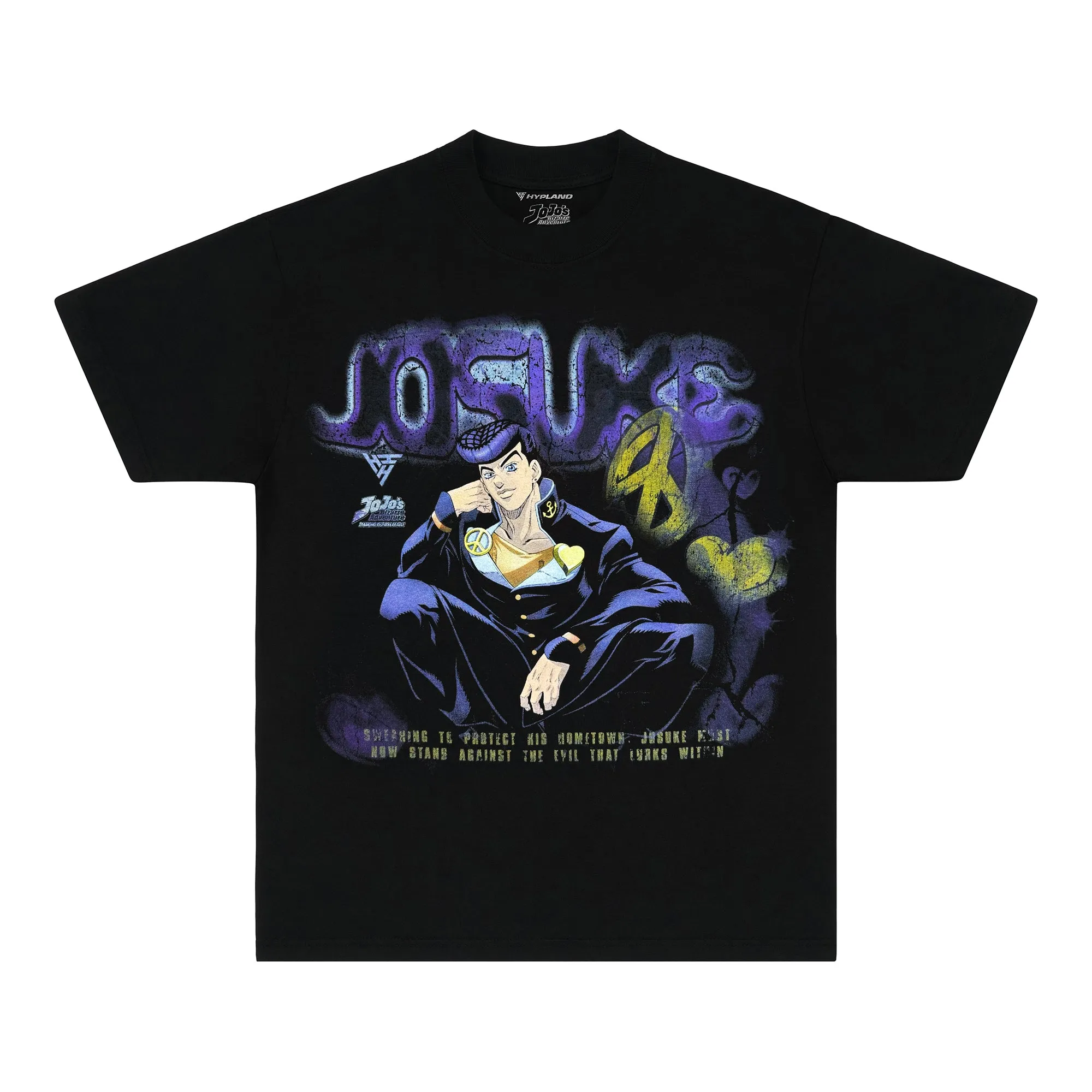 JOJO JOSUKE JUMBO SHIRT (BLACK) sold by hypland