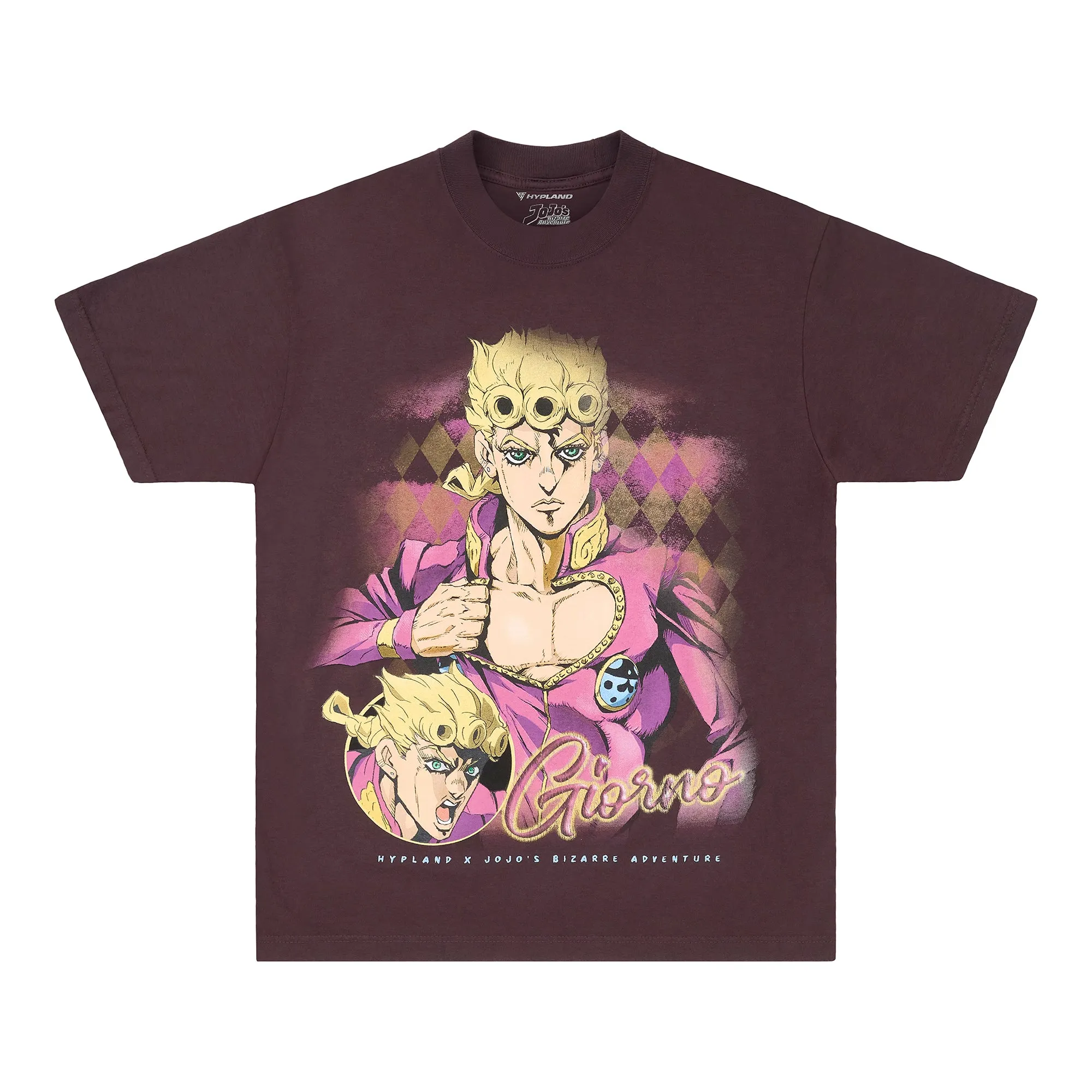 JOJO GIORNO JUMBO SHIRT (MAUVE) sold by hypland