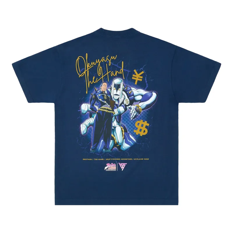 JOJO OKAYASU THE HAND SHIRT (NAVY) sold by hypland